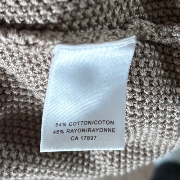 Banana Republic | S | Taupe Knit Open Front Cardigan - Picture 6 of 6